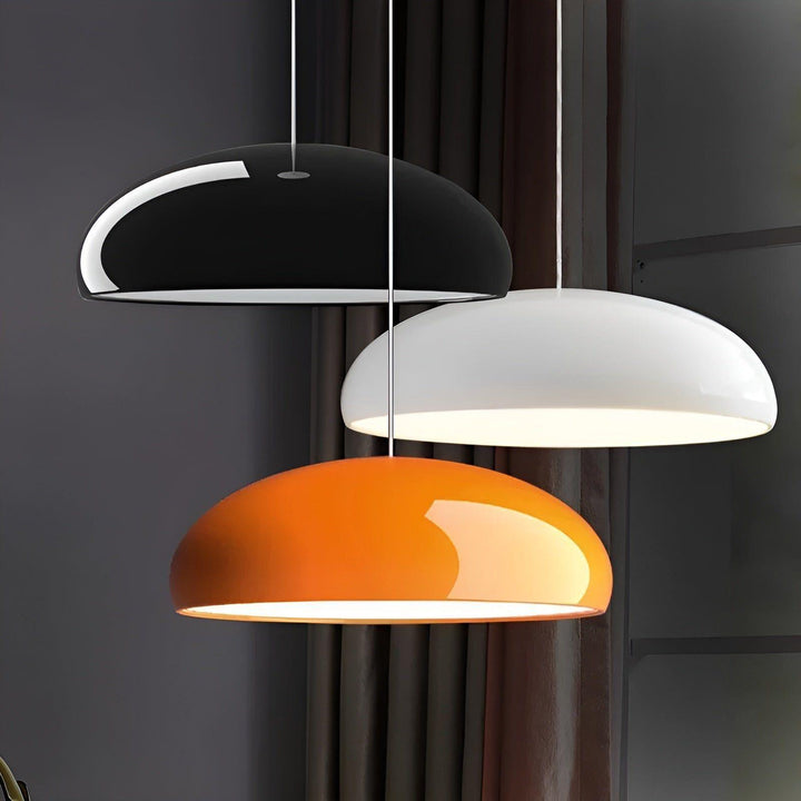 MacaronGlow Lampa - Błyszcząca LED Nordic Macaron Okrągła Lampa Wisząca