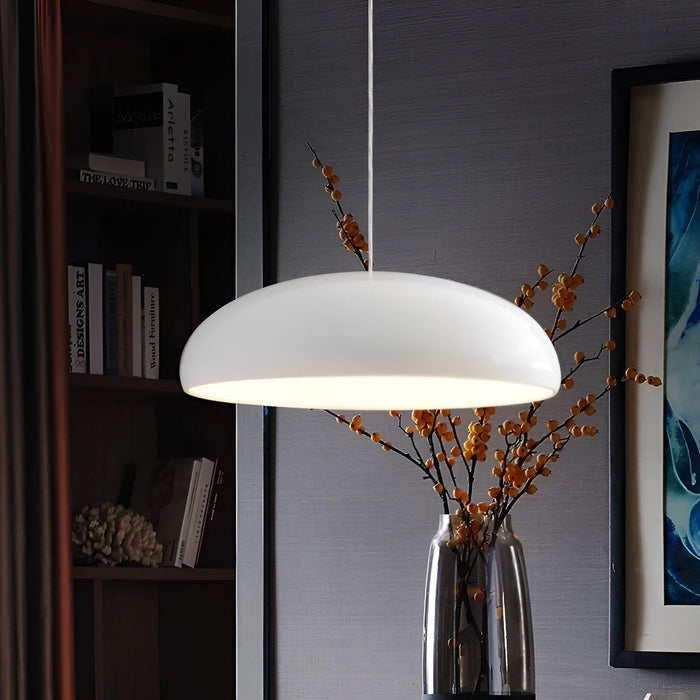 MacaronGlow Lampa - Błyszcząca LED Nordic Macaron Okrągła Lampa Wisząca