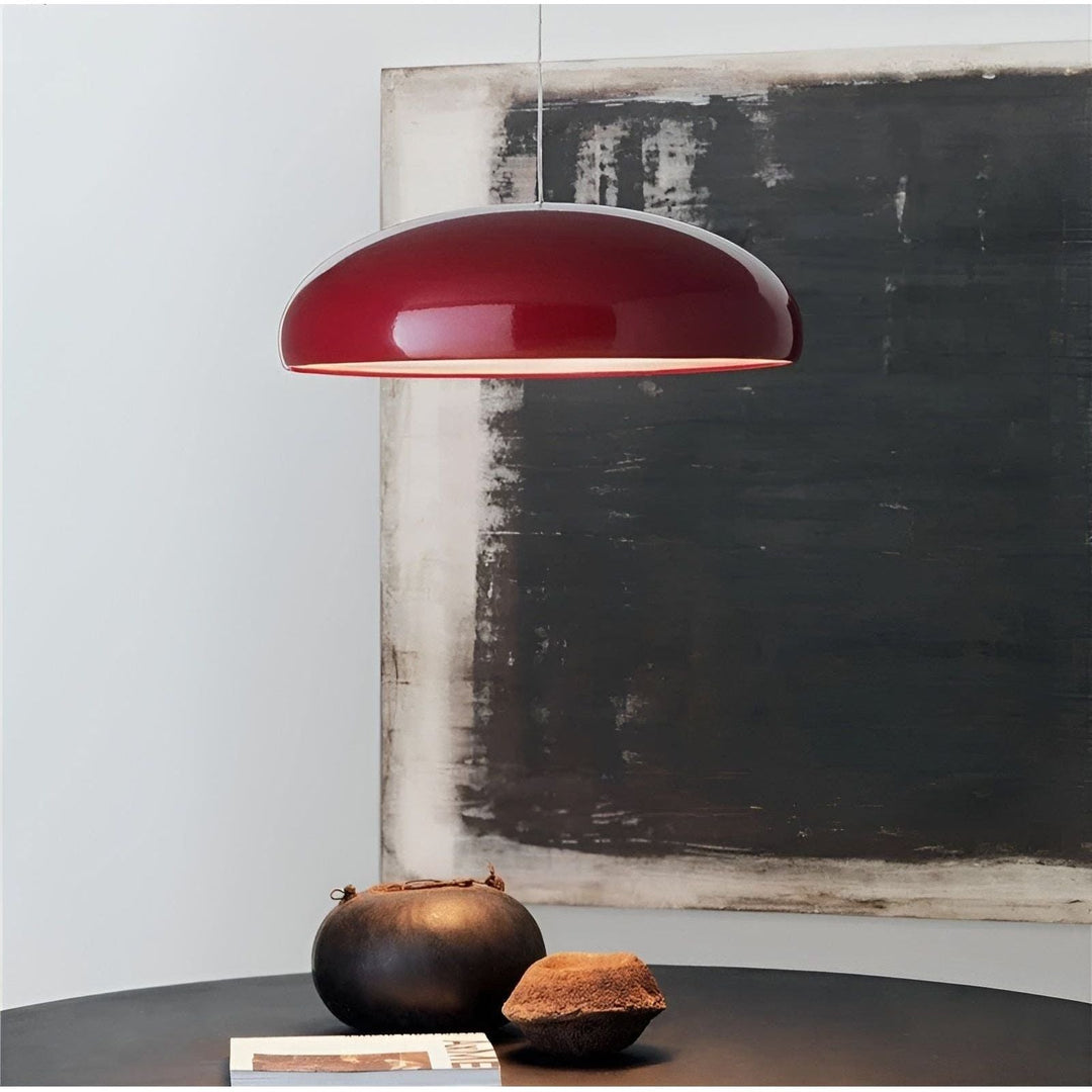 MacaronGlow Lampa - Błyszcząca LED Nordic Macaron Okrągła Lampa Wisząca