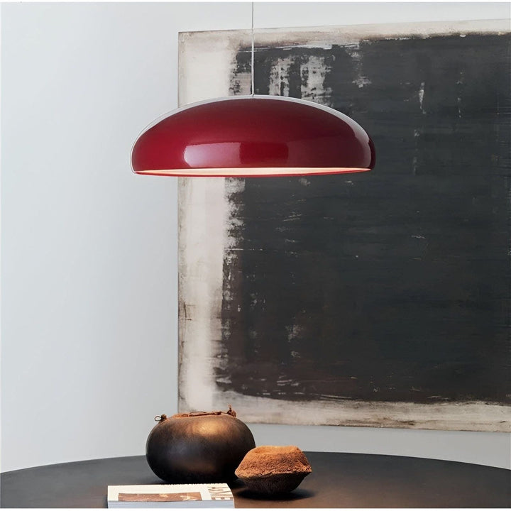 MacaronGlow Lampa - Błyszcząca LED Nordic Macaron Okrągła Lampa Wisząca
