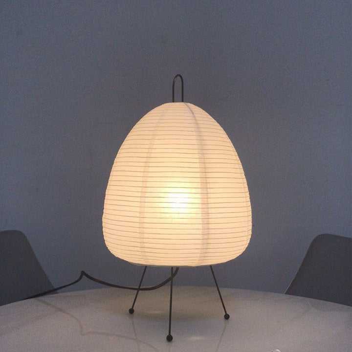 Autentyczna japońska lampa papierowa w stylu retro – Miękkie oświetlenie do każdego pomieszczenia
