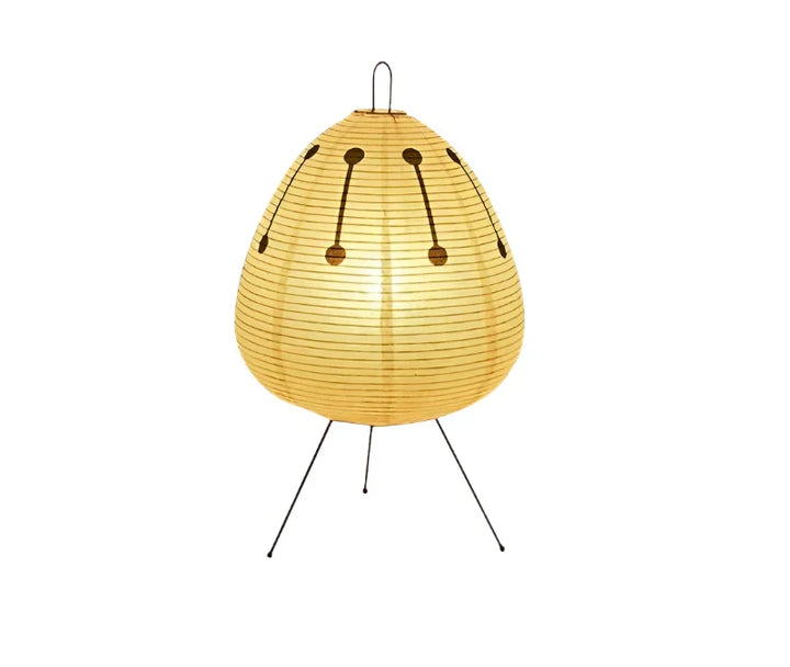 Autentyczna japońska lampa papierowa w stylu retro – Miękkie oświetlenie do każdego pomieszczenia
