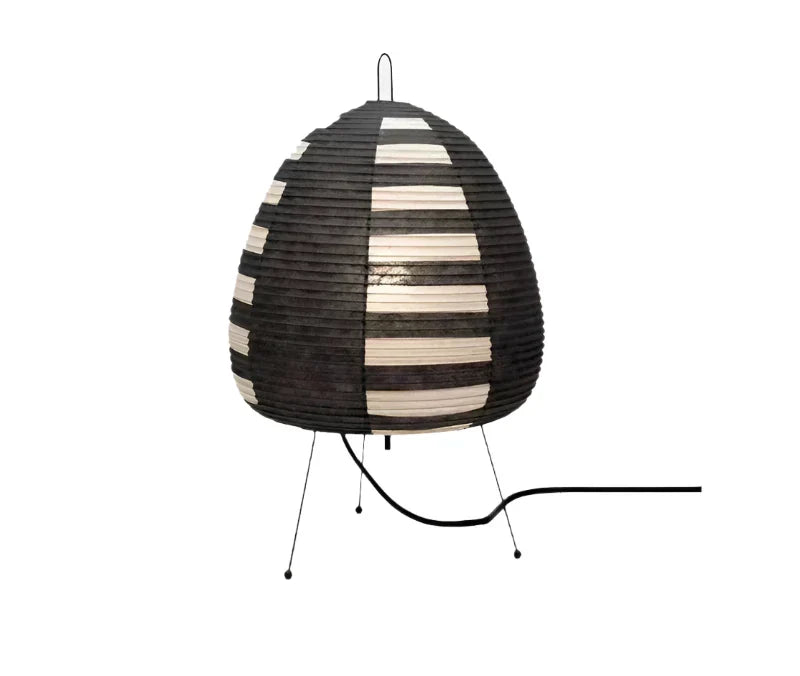 Autentyczna japońska lampa papierowa w stylu retro – Miękkie oświetlenie do każdego pomieszczenia