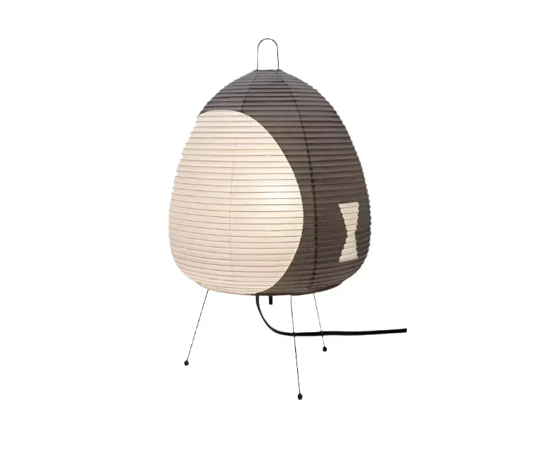 Autentyczna japońska lampa papierowa w stylu retro – Miękkie oświetlenie do każdego pomieszczenia