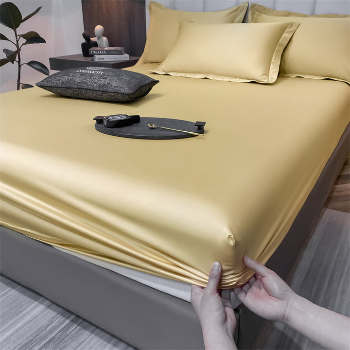 Carvallo Prześcieradło | 100 % Bawełna | Oddychające &amp; Przyjazne dla skóry | Idealne dopasowanie z elastyczną gumką
