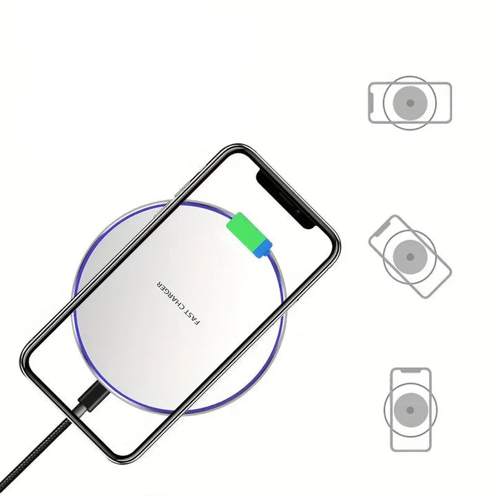 30w Bezprzewodowa szybka ładowarka indukcyjna do iPhone&