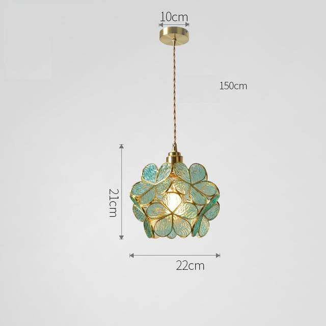 Lampa Wisząca Femke Szklana – Skandynawski design z regulowaną wysokością i kloszem w kształcie kwiatu