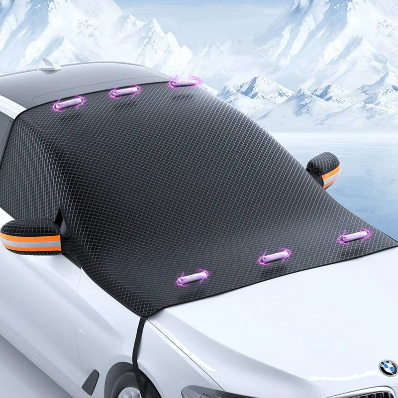 IceCover™ - Magnetyczna Osłona na Śnieg do Samochodu
