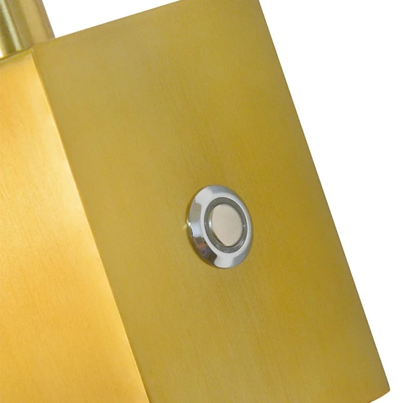 LED Staggered Bezprzewodowa Lampa Ścienna – Ładowanie przez USB do Wnętrz Nowoczesnego Oświetlenia Domowego