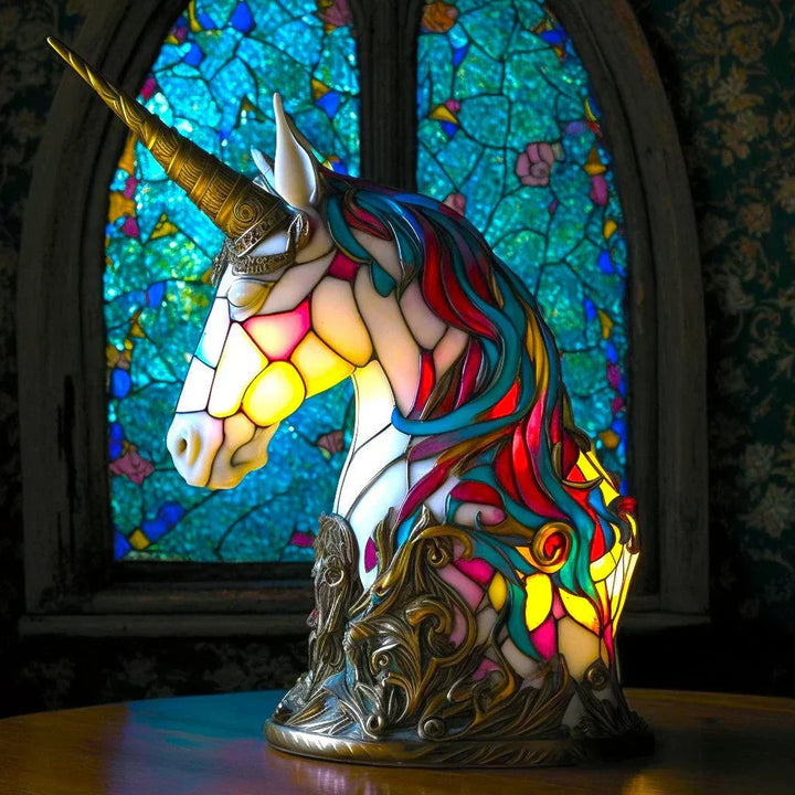 Wibrantne Szkło Lampy Zwierząt – Artystyczna Dekoracja Stołowa
