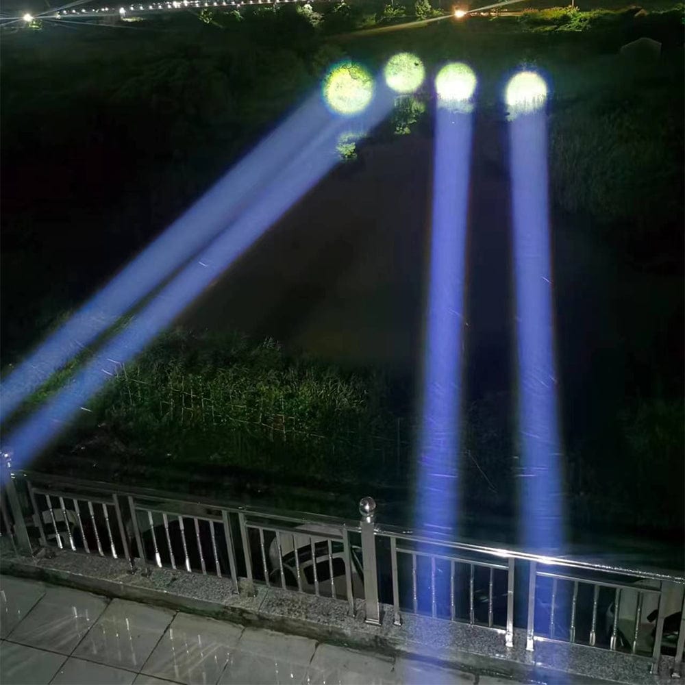 Carvallo – Potężna latarka 10 000 lumenów z funkcją power banku i długim zasięgiem