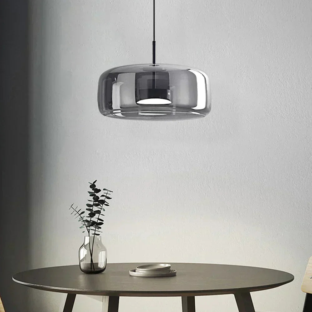Lampa Wisząca Szklana LED Nowoczesna