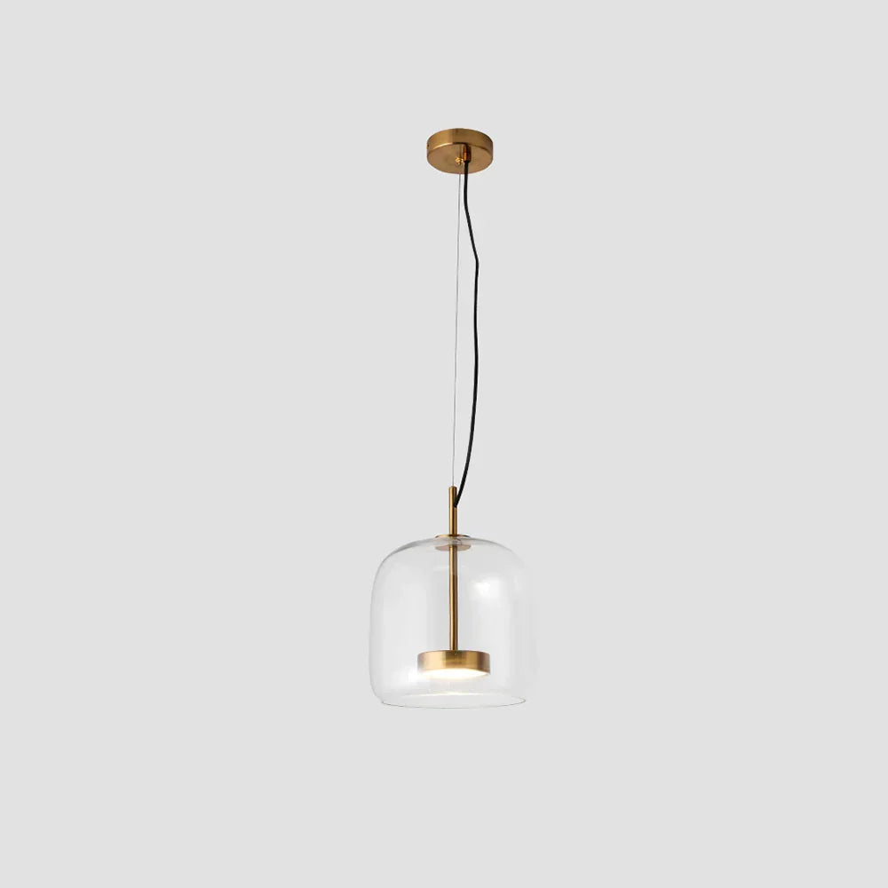 Lampa Wisząca Szklana LED Nowoczesna