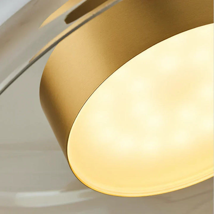 Lampa Wisząca Szklana LED Nowoczesna