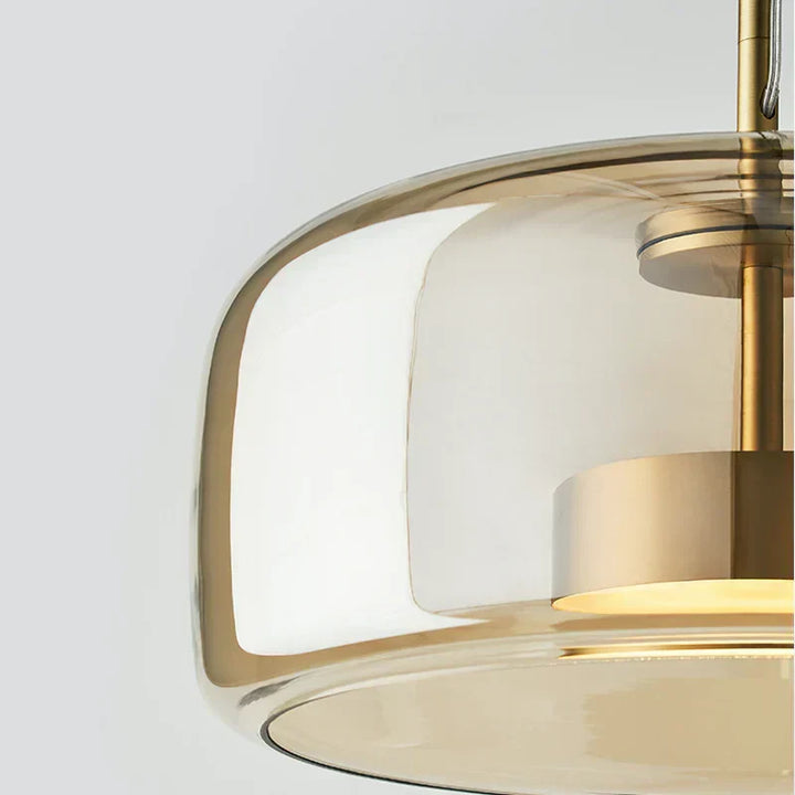 Lampa Wisząca Szklana LED Nowoczesna