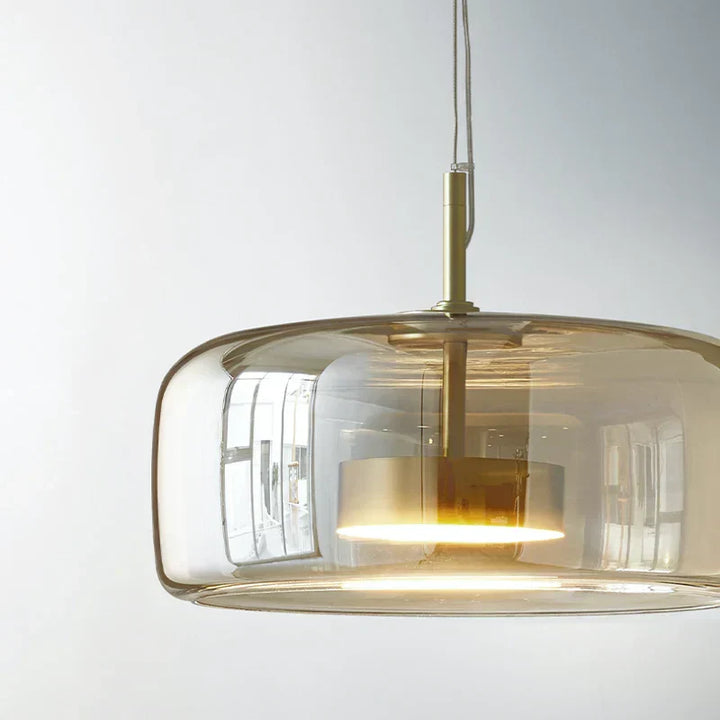 Lampa Wisząca Szklana LED Nowoczesna