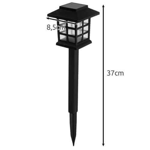 Lampa ogrodowa zasilana energią słoneczną Alex 6 szt.