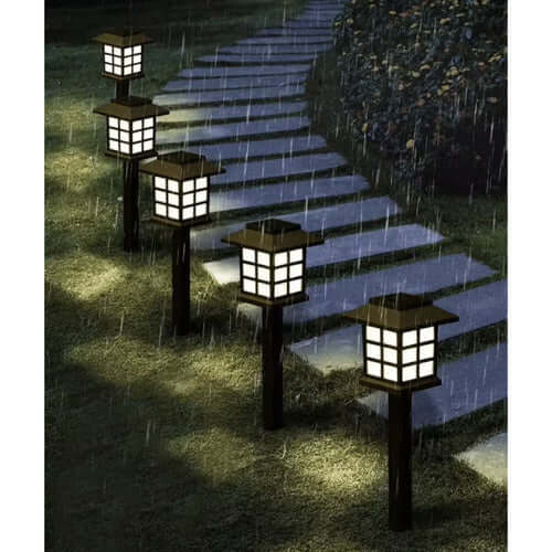 Lampa ogrodowa zasilana energią słoneczną Alex 6 szt.