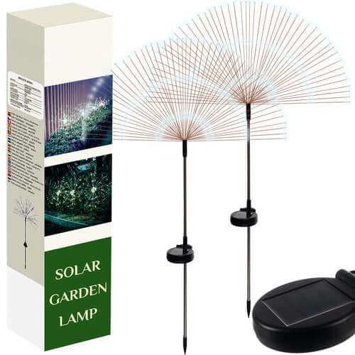 Lampa ogrodowa zasilana energią słoneczną