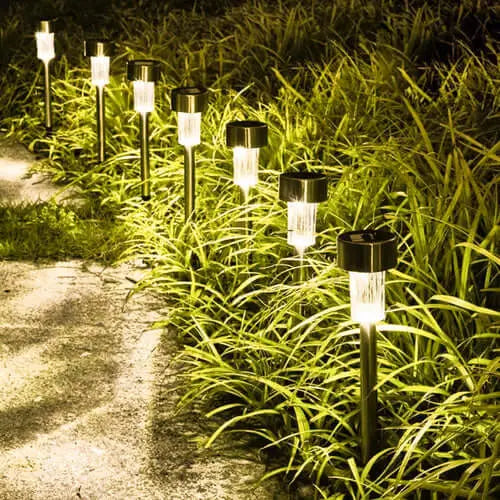 Oświetlenie ogrodowe Flexi Garden z ogniwami słonecznymi - 10 szt.