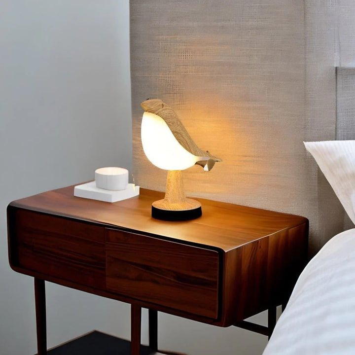 LumiBird – Uspokajająca lampka nocna z sylwetką ptaka