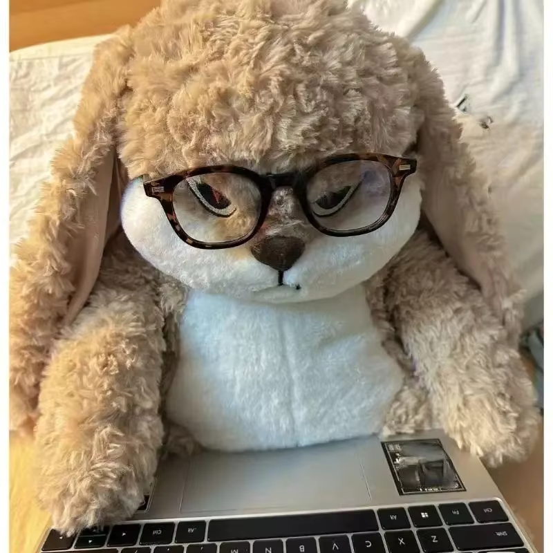Royallure Arg Duży Pluszowy Królik - Przerośnięte Kawaii Pluszowe Zwierzę na Prezenty