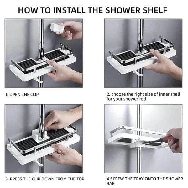 ShowerSaver - Wielofunkcyjna Półka do Łazienki