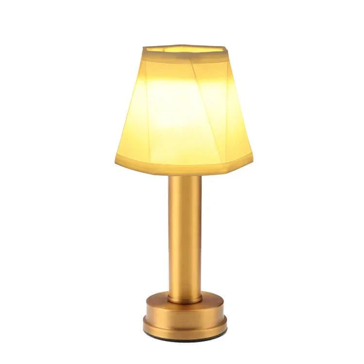 Elegancka bezprzewodowa lampa stołowa LED Silk Touch – nowoczesna elegancja