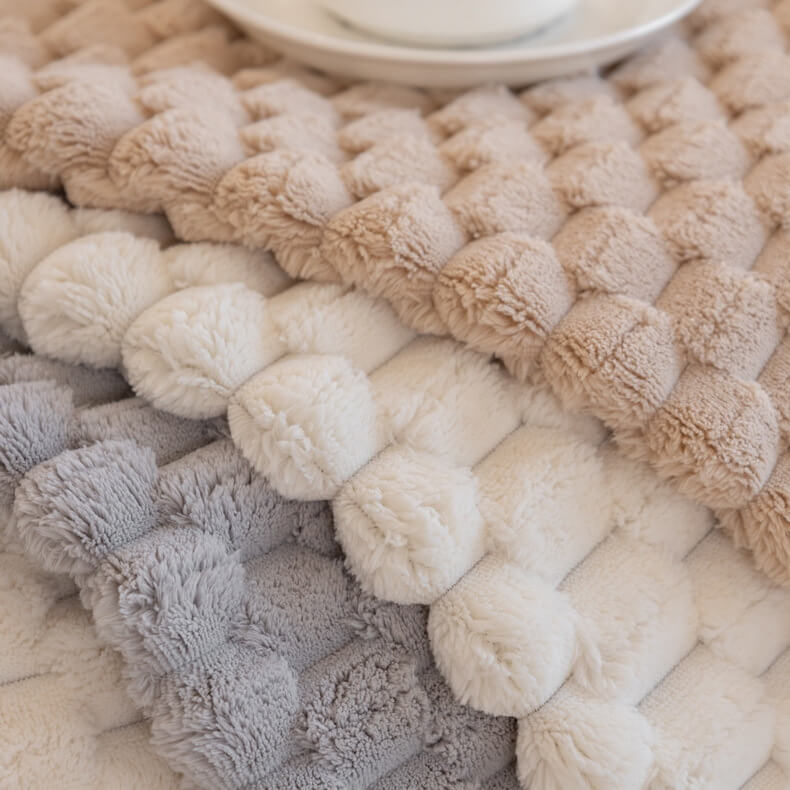 Pokrowiec na kanapę Honeycomb Plush Gruby Antypoślizgowy dla Zwierząt