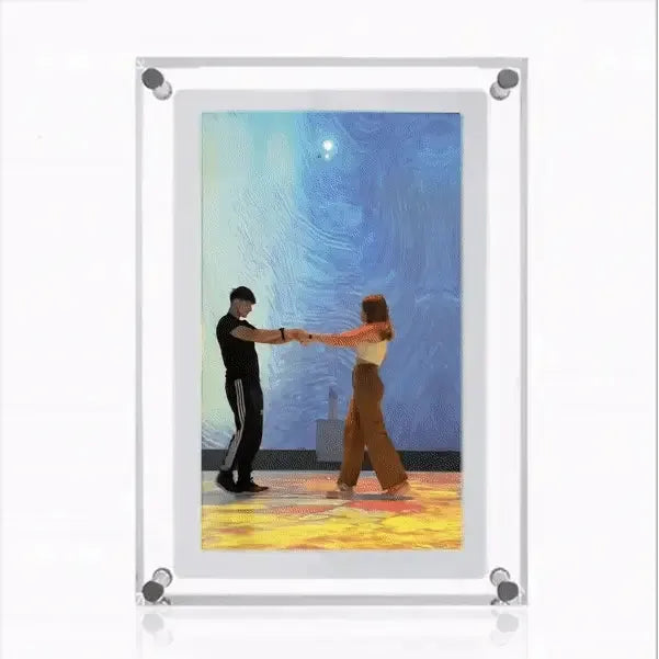 Live DigiFrame - Akrylowa Cyfrowa Ramka z Głośnikiem i Wyświetlaczem Live Motion