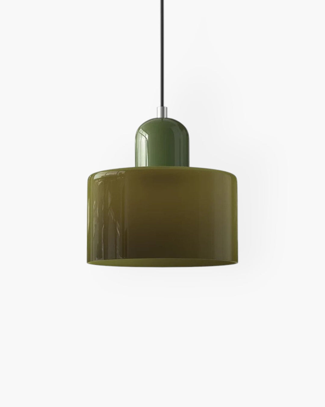 Formiva Pendel Lampa | Retro Nowoczesny Szklany Klosz | Ambient E26 Oświetlenie | Hardwired Lampa sufitowa