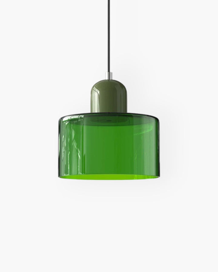 Formiva Pendel Lampa | Retro Nowoczesny Szklany Klosz | Ambient E26 Oświetlenie | Hardwired Lampa sufitowa