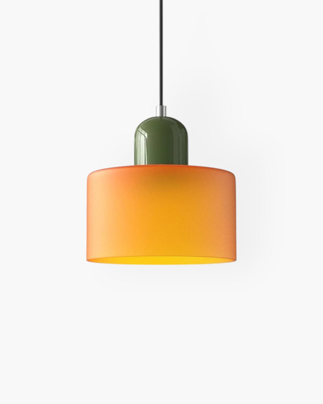 Formiva Pendel Lampa | Retro Nowoczesny Szklany Klosz | Ambient E26 Oświetlenie | Hardwired Lampa sufitowa