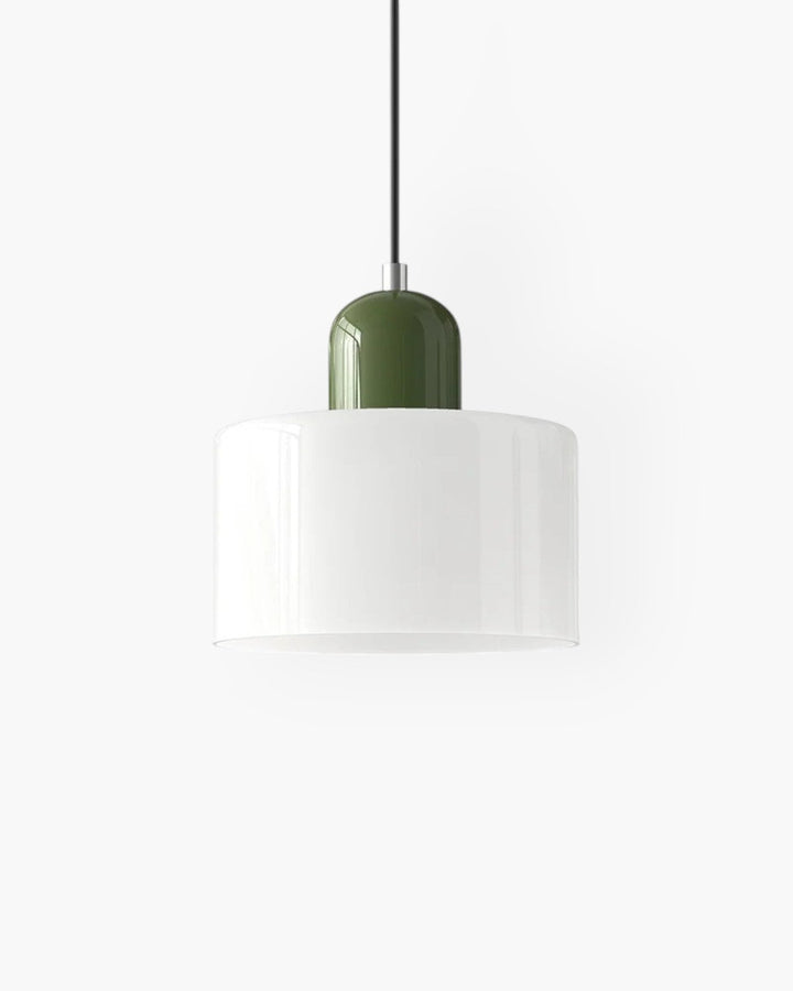 Formiva Pendel Lampa | Retro Nowoczesny Szklany Klosz | Ambient E26 Oświetlenie | Hardwired Lampa sufitowa