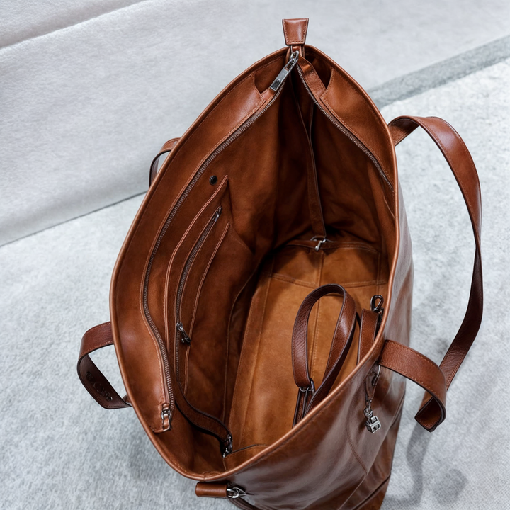 Vintage torba skórzana