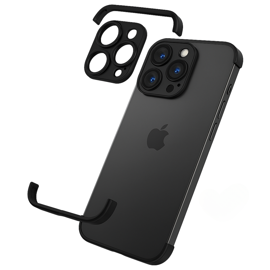 Minimalistyczny Slim Etui Ochronne z Metalu