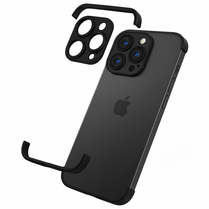 Minimalistyczny Slim Etui Ochronne z Metalu