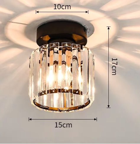 Lampa sufitowa Kristall Flush Mount Nowoczesna Armatura