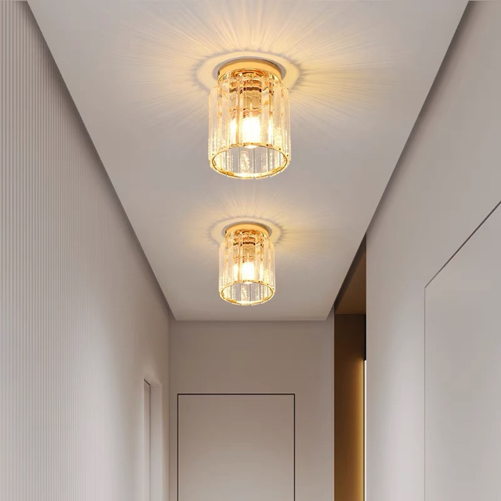 Lampa sufitowa Kristall Flush Mount Nowoczesna Armatura