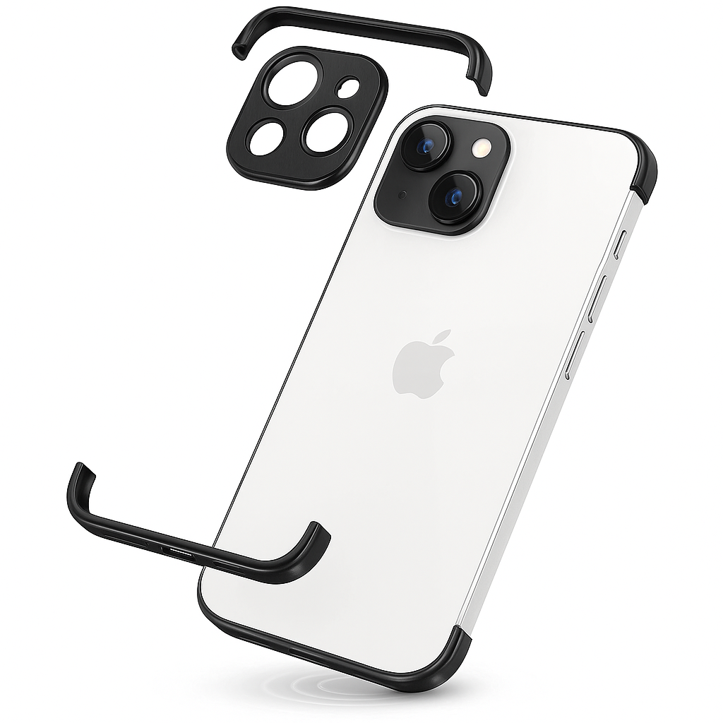 Minimalistyczny Slim Etui Ochronne z Metalu