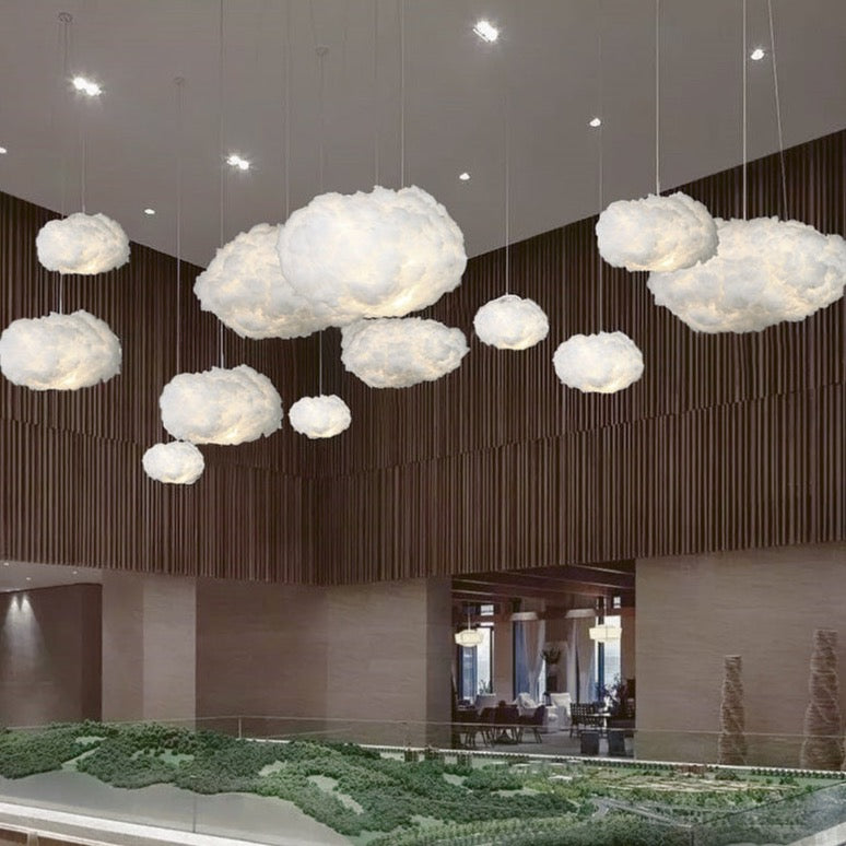 Oświetlenie Chmurowe – Drömlik Lampa sufitowa z Miękkim Oświetleniem