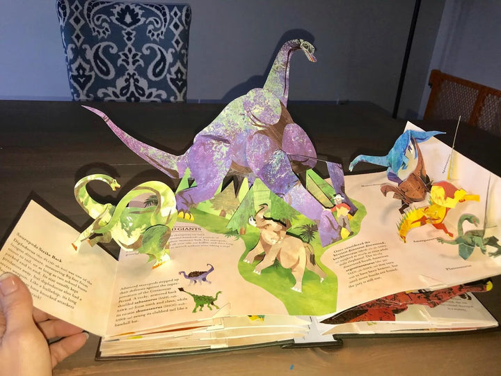 Książka 3D o dinozaurach – interaktywna prehistoryczna podróż dla dzieci i dorosłych