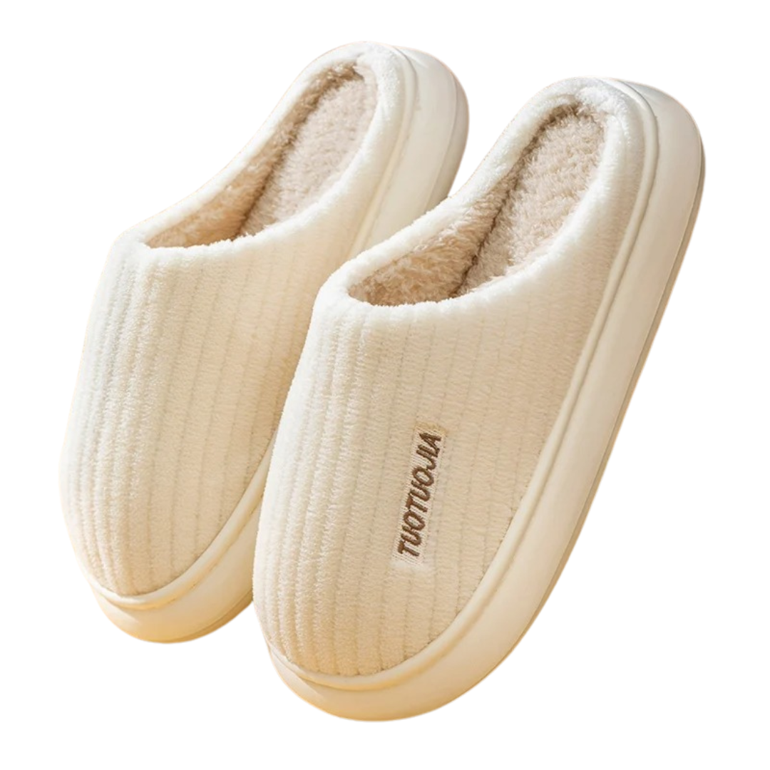 Kapcie z pianki memory foam Fluffiga