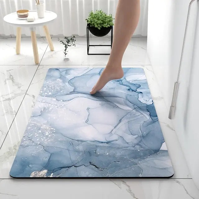 AquaArt Lyx Mata Łazienkowa - Wchłaniająca Wodę i Szybkoschnąca