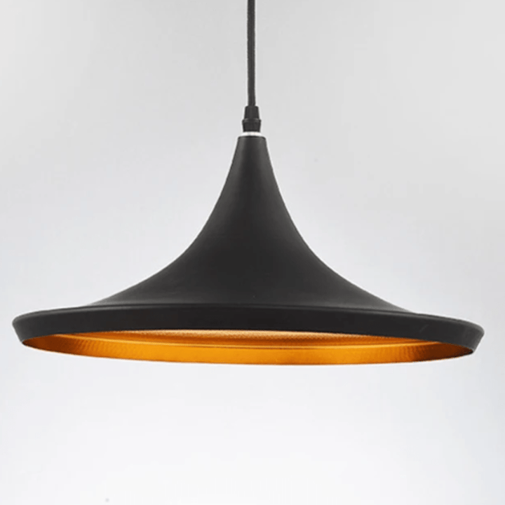Przemysłowa Lampa Wisząca LED Czarna