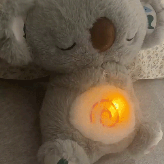 Trendujący Koala i Stitch z kojącym oddechem i muzyką