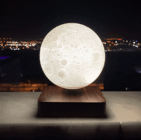 LunaFloat – Levitująca oryginalna lampa księżycowa