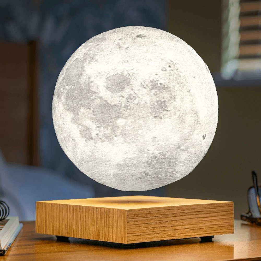 LunaFloat – Levitująca oryginalna lampa księżycowa