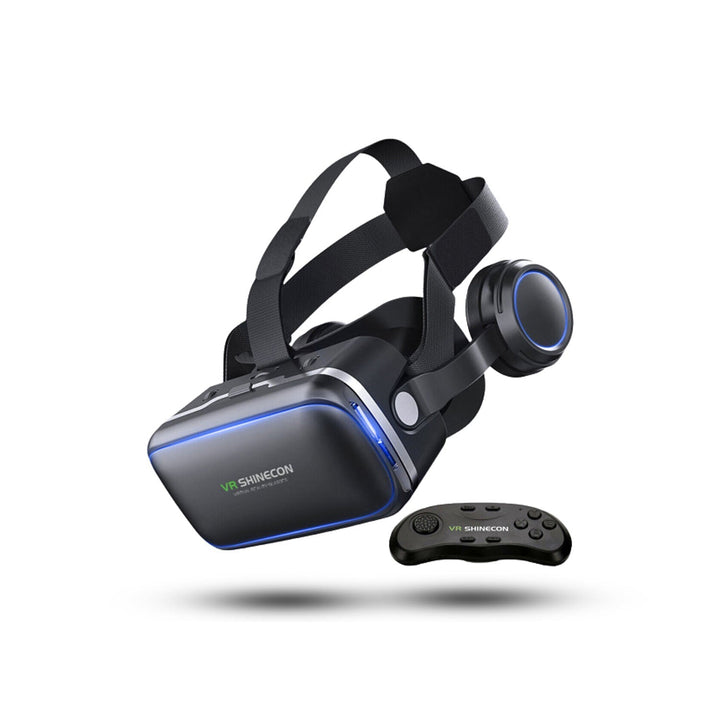 Smartfonowe gogle VR 360° z pilotem Bluetooth
