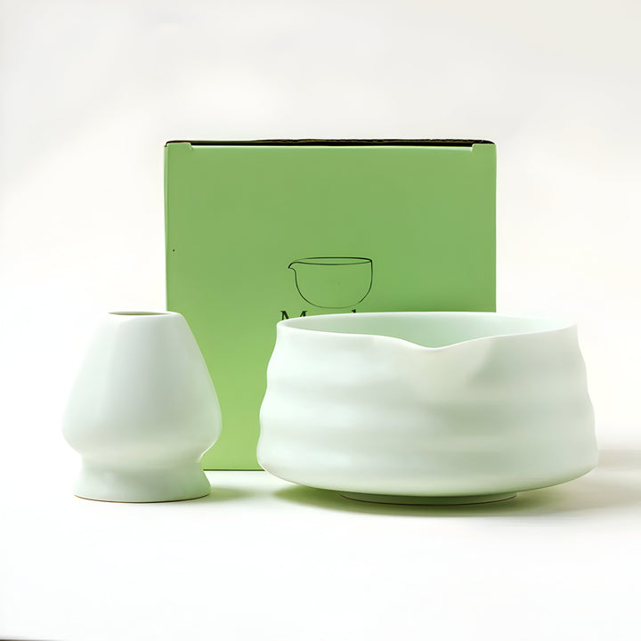 Zestaw Matcha Ceramika – Tradycyjny Japoński Zestaw Herbaciany na Relaksujące Chwile